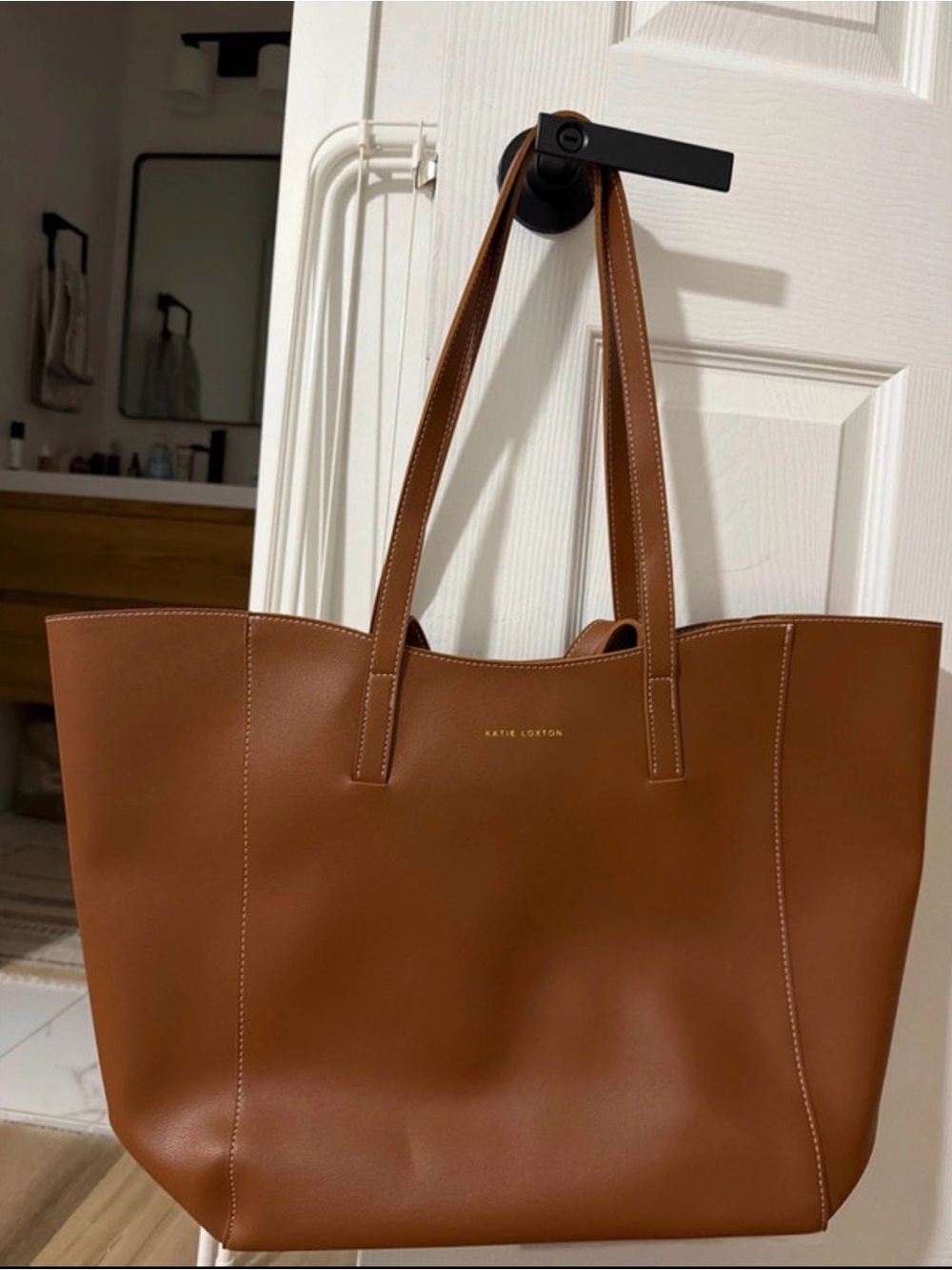 Katie Loxton Honey Brown Structured Tote